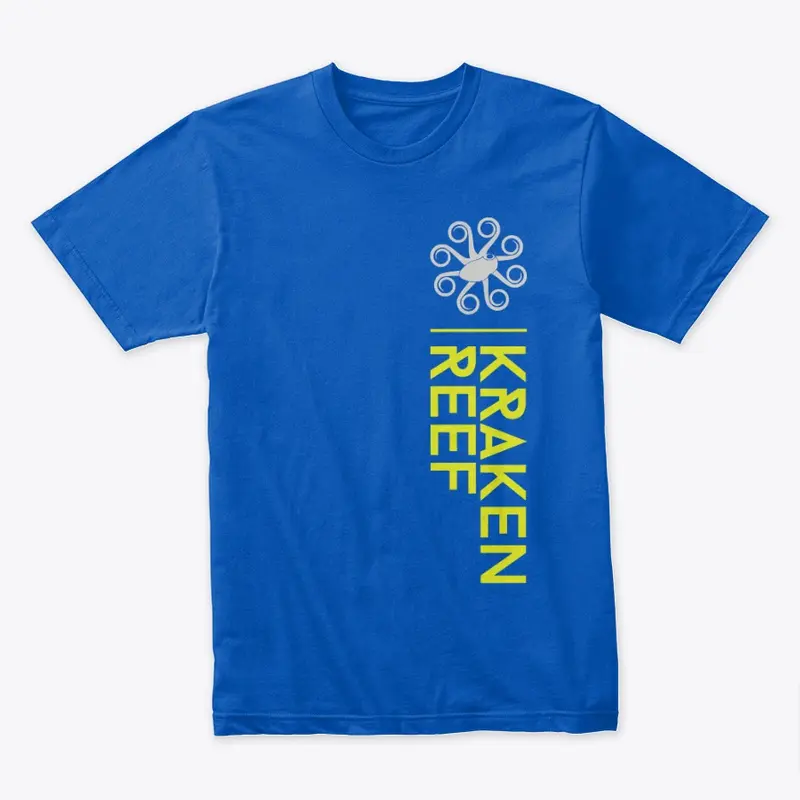 Kraken Reef Chartreuse/Gray Tee